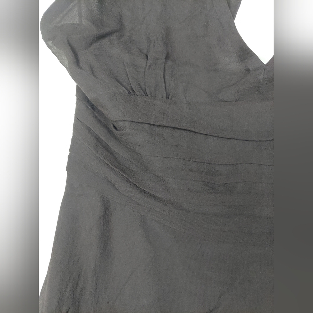 Robbie Bee 90s Y2K Halter Silk Dress Womens Size 12 Whimsigoth - Picture 4 of 12